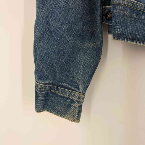リー Lee 70-80S USA製 SANFORIZED PATD-153438 デニム ライダース ジャケット メンズ