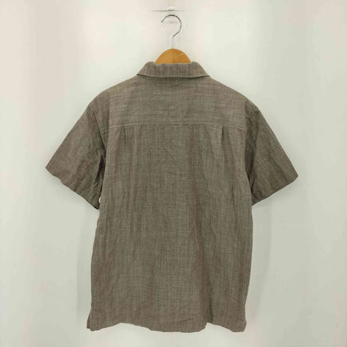 scandia woods フルジップ S/S ワークシャツ メンズ