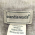 scandia woods フルジップ S/S ワークシャツ メンズ