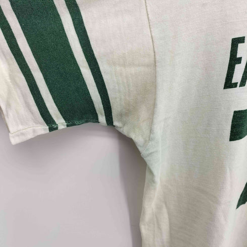 チャンピオン Champion 60S 中期 ランナーズタグ 染み込みプリント ナンバリング S/S Tシャツ メンズ import:L