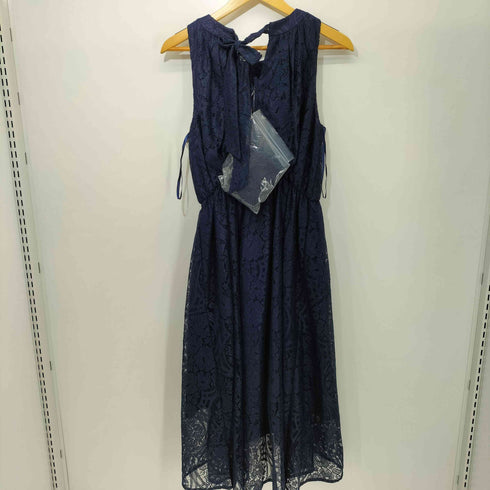 AMORA GRACE ノースリーブ レース ワンピース パーティドレス オケージョン レディース JPN:L