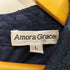 AMORA GRACE ノースリーブ レース ワンピース パーティドレス オケージョン レディース JPN:L