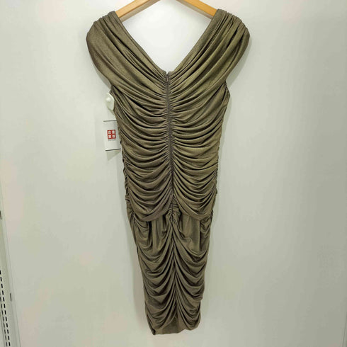 タダシショウジ TADASHI SHOJI ビジューデザイン ドレープノースリーブドレス レディース JPN:S