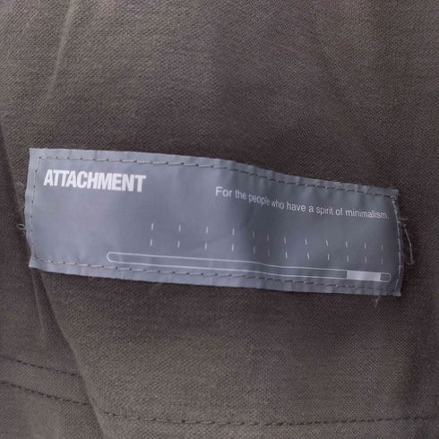 アタッチメント ATTACHMENT COOL MAX MOCRODY SUEDE タートルネックカットソー メンズ 3