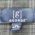 ジョージ GEORGE 半袖チェックシャツ ボックス メンズ 3XL