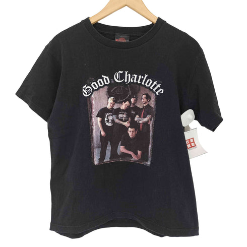 シュート SHOOT 2003年 クルーネック バンド プリント ミュージック Tシャツ メンズ import:S