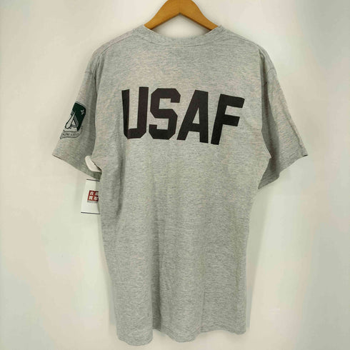 エムジェーソッフェカンパニーインク M.J.SOFFE COMPANY INC. 90-00s USA製 OTS 背面USAF クルーネック 半袖 Tシャツ メンズ import:L