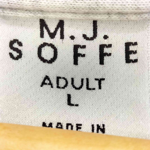 エムジェーソッフェカンパニーインク M.J.SOFFE COMPANY INC. 90-00s USA製 OTS 背面USAF クルーネック 半袖 Tシャツ メンズ import:L