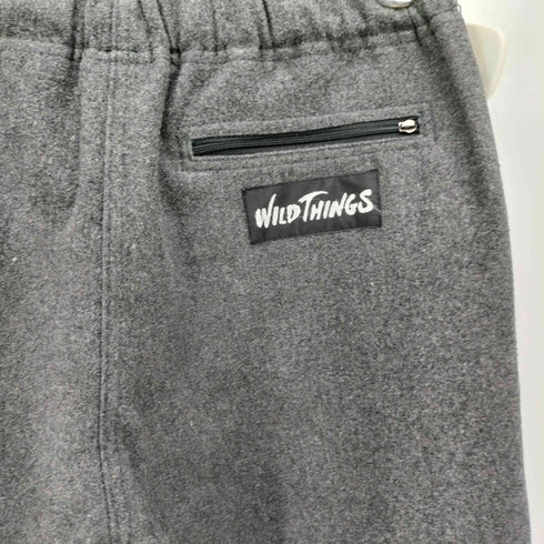 ワイルドシングス WILD THINGS フリース ストレート パンツ メンズ JPN:M