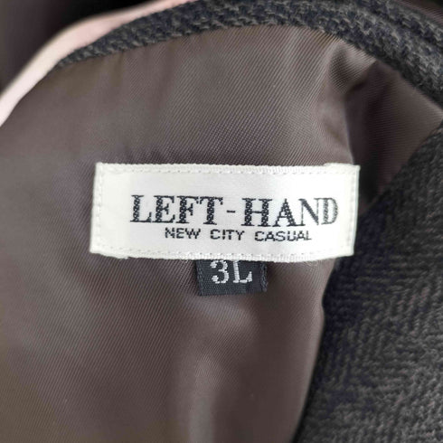 LEFT-HAND ウール 2B テーラードジャケット import メンズ 3L