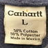 カーハート Carhartt コットンポリ 企業ロゴ ジップアップパーカー メンズ import:L