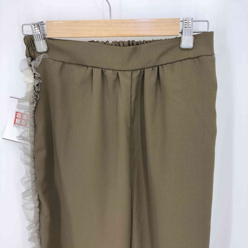 terrace サイドフリル イージーパンツ レディース JPN:M