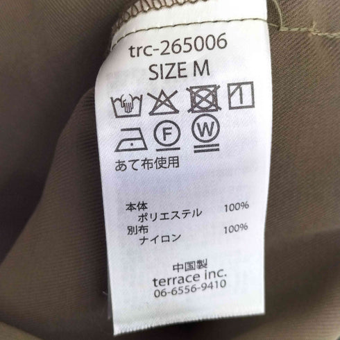 terrace サイドフリル イージーパンツ レディース JPN:M