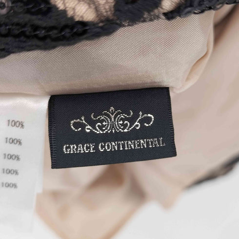 グレースコンチネンタル GRACE CONTINENTAL スパンコール ノースリーブワンピース レディース JPN:36
