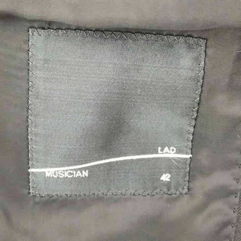 ラッドミュージシャン LAD MUSICIAN 25aw WOOL GABARDINE DOUBLE BREASTED JACKET メンズ JPN:42