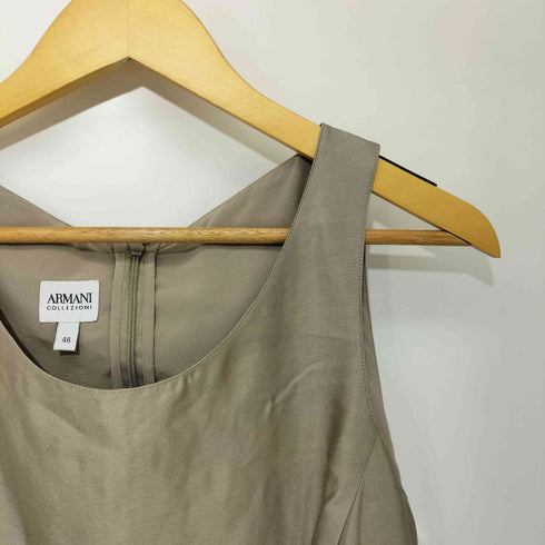 アルマーニコレツィオーニ ARMANI COLLEZIONI ノースリーブ チュニック ワンピース ドレス レディース EUR:46