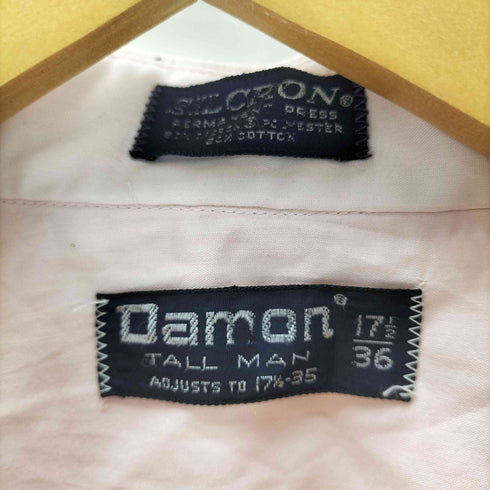 Damon 70-80S コットン ポリ L/S ドレス シャツ 襟芯 メンズ 36