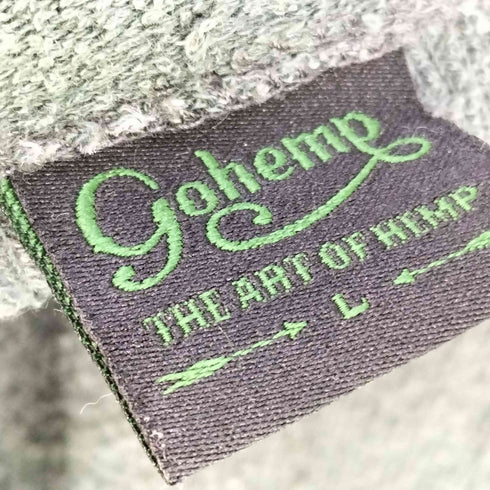 ゴーヘンプ GOHEMP HEMP PILE CARDIGAN メンズ