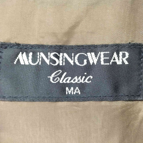 マンシングウェア Munsingwear 中綿 ジップアップ ベスト メンズ
