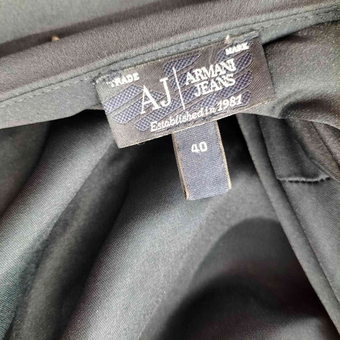 アルマーニジーンズ ARMANI JEANS ラインストーン ホルターネック ワンピース ドレス レディース EUR:40