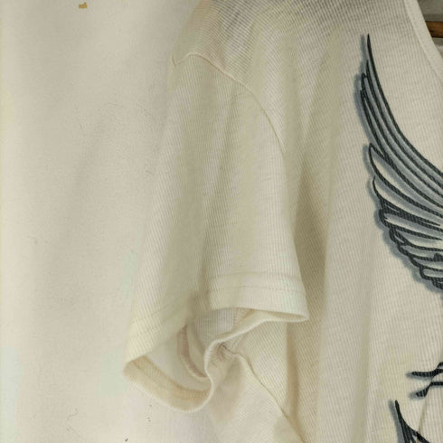 フード付き フロントプリント S/S カットソー レディース