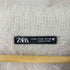 ザラ ZARA フェイクファー シャギーニット ポロシャツ レディース M