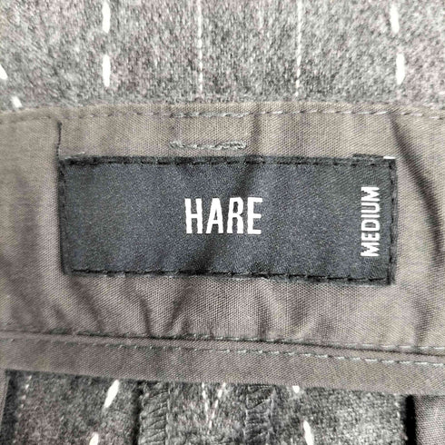 ハレ HARE ストライプトラウザー スラックスパンツ レディース JPN:M