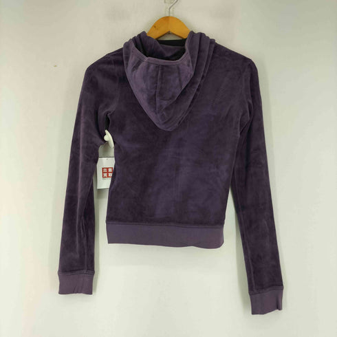 JUICY COUTURE ベロアクロップドパーカー フレアパンツ セットアップ レディース S