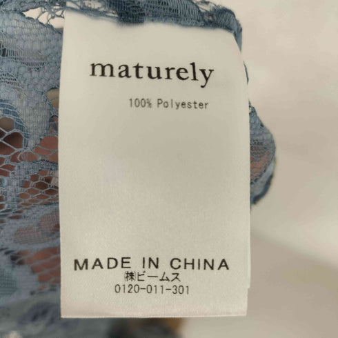 マチュアリー maturely シースルー レース マルチカラー ボトム レディース FREE