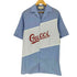 グッチ GUCCI Script Logo Oversized Bowling Shirt スクリプトオーバーサイズシャツ メンズ 42