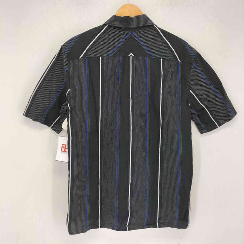 フレッドペリー FRED PERRY マルチストライプ柄 半袖シャツ メンズ import:M