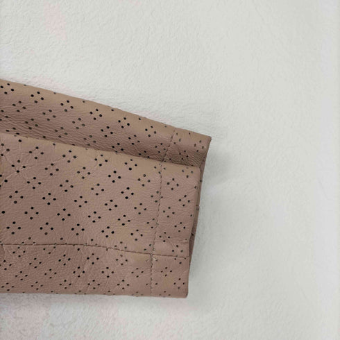 スナイデル snidel pig leather ピッグレザーノーカラージャケット レディース 1