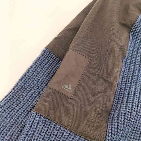 アディダス adidas リブハーフジップニット メンズ JPN:L