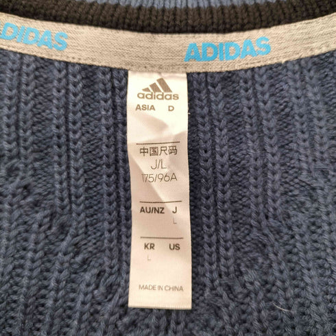 アディダス adidas リブハーフジップニット メンズ JPN:L