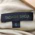 タダシショウジ TADASHI SHOJI ビジュー ドレープデザイン ノースリーブワンピース レディース JPN:S