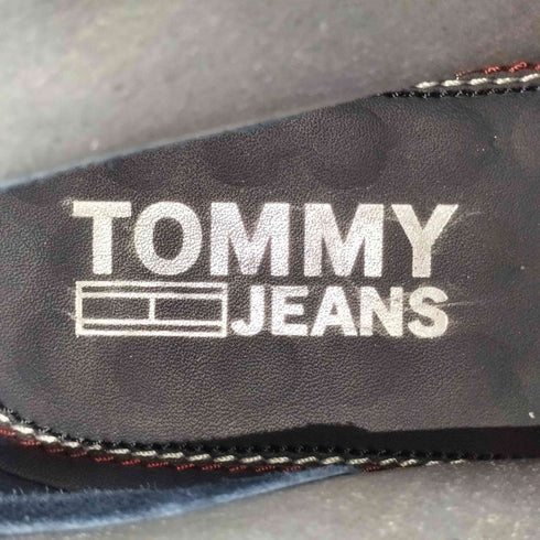 トミージーンズ tommy jeans CREPE OUTSOLE SUEDE WALLABY ロゴテープ メンズ JPN:27.5