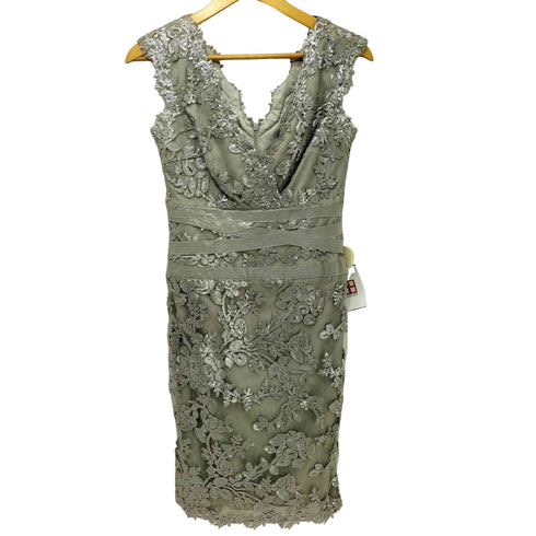 タダシショウジ TADASHI SHOJI スパンコール レースワンピース レディース JPN:4