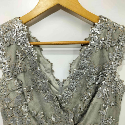 タダシショウジ TADASHI SHOJI スパンコール レースワンピース レディース JPN:4