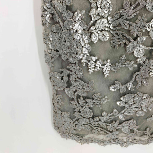 タダシショウジ TADASHI SHOJI スパンコール レースワンピース レディース JPN:4
