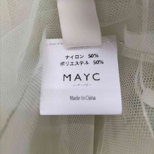 MAYC チュールワンピース チュールドレス sweet レディース