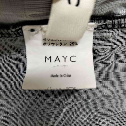 MAYC ジャガード ジャンスカ レディース