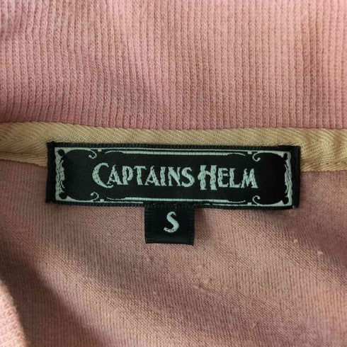 キャプテンズヘルム Captains Helm 袖ロゴテープジップアップベロアブルゾン メンズ import:S