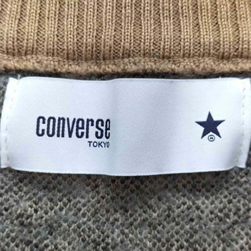 コンバーストウキョウ CONVERSE TOKYO レオパードデザイン ニット レディース