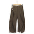 クヌースマーフ Knuth Marf スリット ディフォームド パンツ slit deformed pants レディース XS