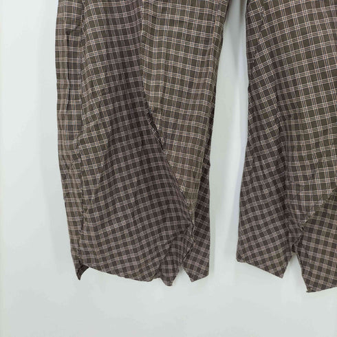 クヌースマーフ Knuth Marf スリット ディフォームド パンツ slit deformed pants レディース XS