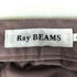 レイビームス Ray BEAMS 2タック ワイド パンツ レディース JPN:0