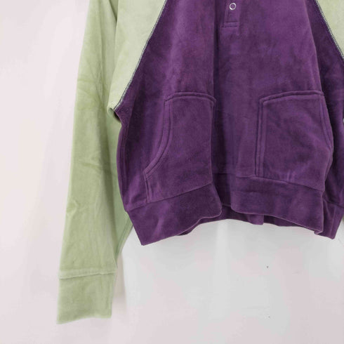 ビームスボーイ BEAMS BOY 2トーン ベロアプルオーバー レディース