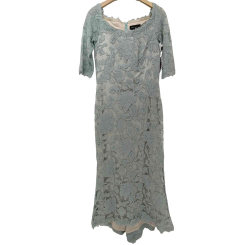 タダシショウジ TADASHI SHOJI 花柄総レースマキシワンピース ドレス レディース 8