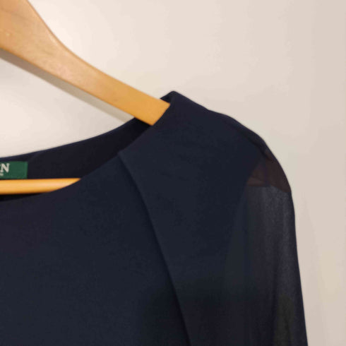 ローレンラルフローレン LAUREN RALPH LAUREN ノースリーブロングワンピース レディース US:4