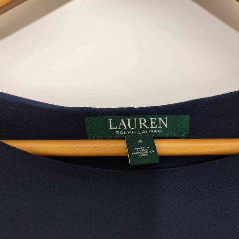 ローレンラルフローレン LAUREN RALPH LAUREN ノースリーブロングワンピース レディース US:4